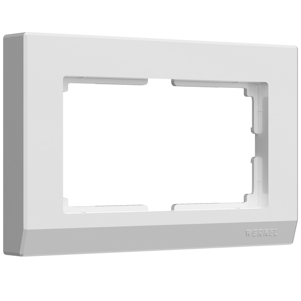 Рамка для двойной розетки Stark (белый) Werkel W0081801 (a050905)