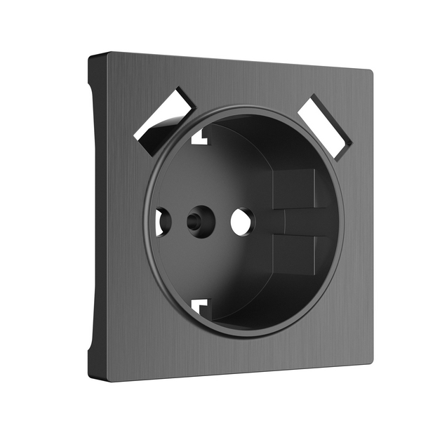 Накладка для розетки USB (графит рифленый) Werkel W1179504 (a050746)