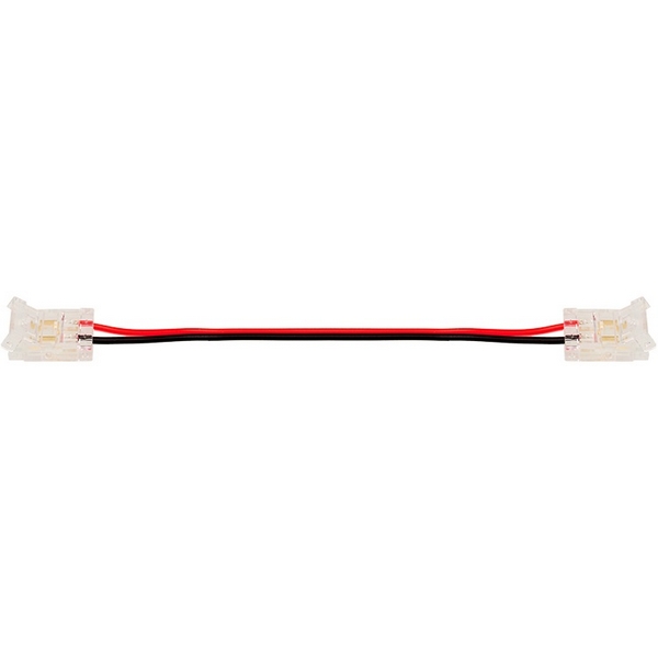 Коннектор Wolta WLS-2PIN-10MM-MONO-2 выводной/последовательный для стабилизированной одноцветной SMD ленты 48В 120лед/м шириной 10мм