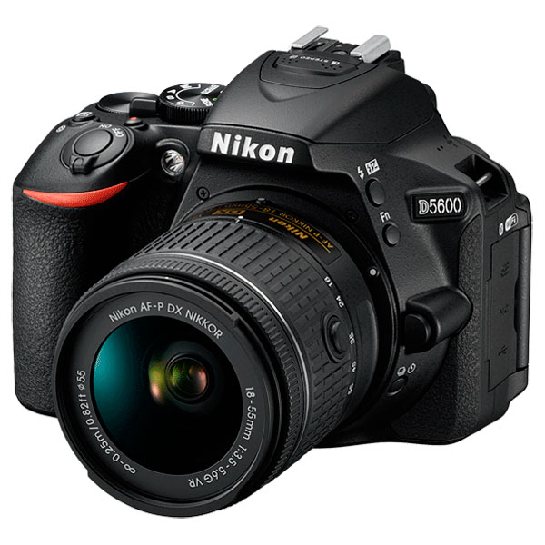 Цифровые зеркальные фотоаппараты Nikon D5600 + 18-55 P VR