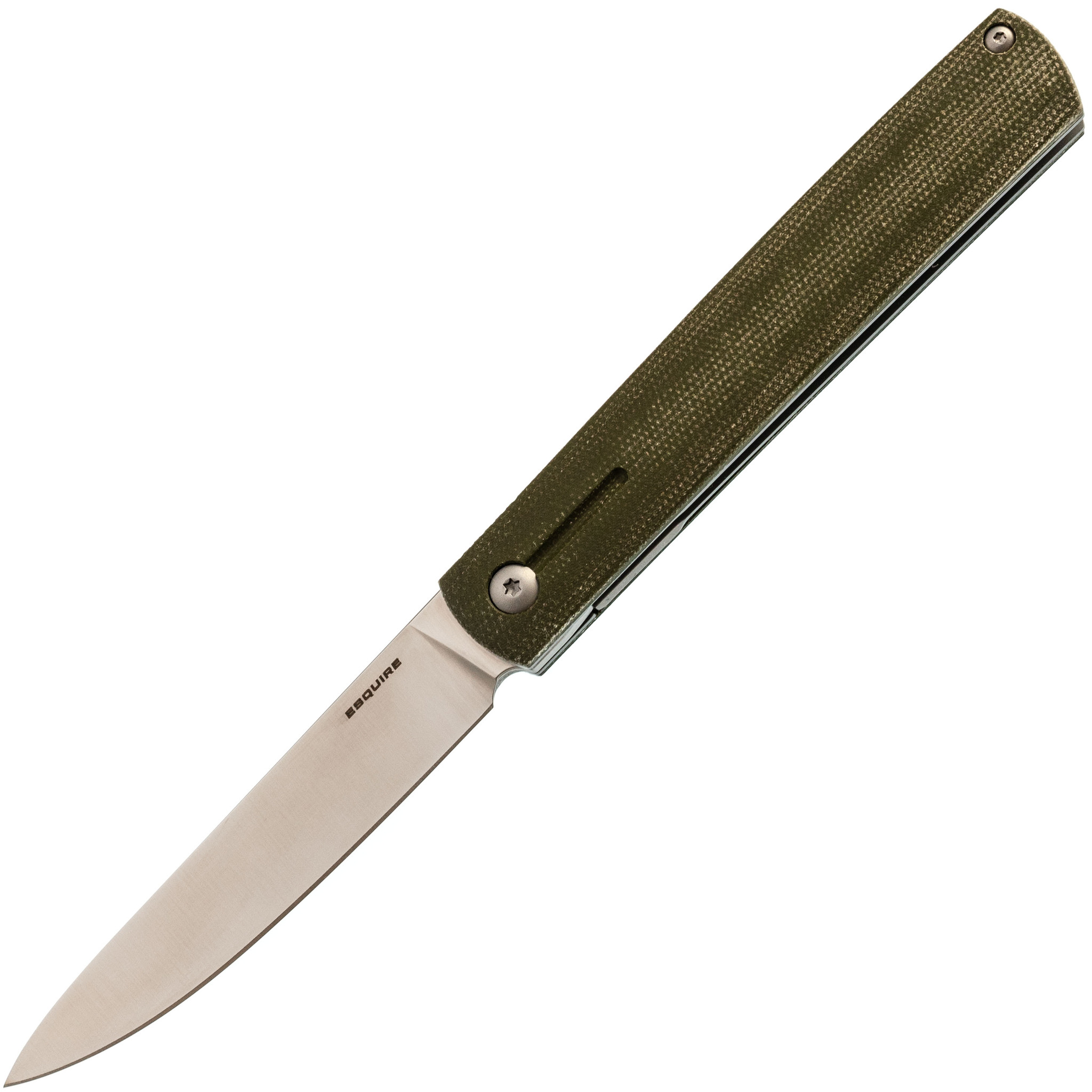   Ножиков Складной нож Mr.Blade Esquire, сталь D2, микарта, зеленый