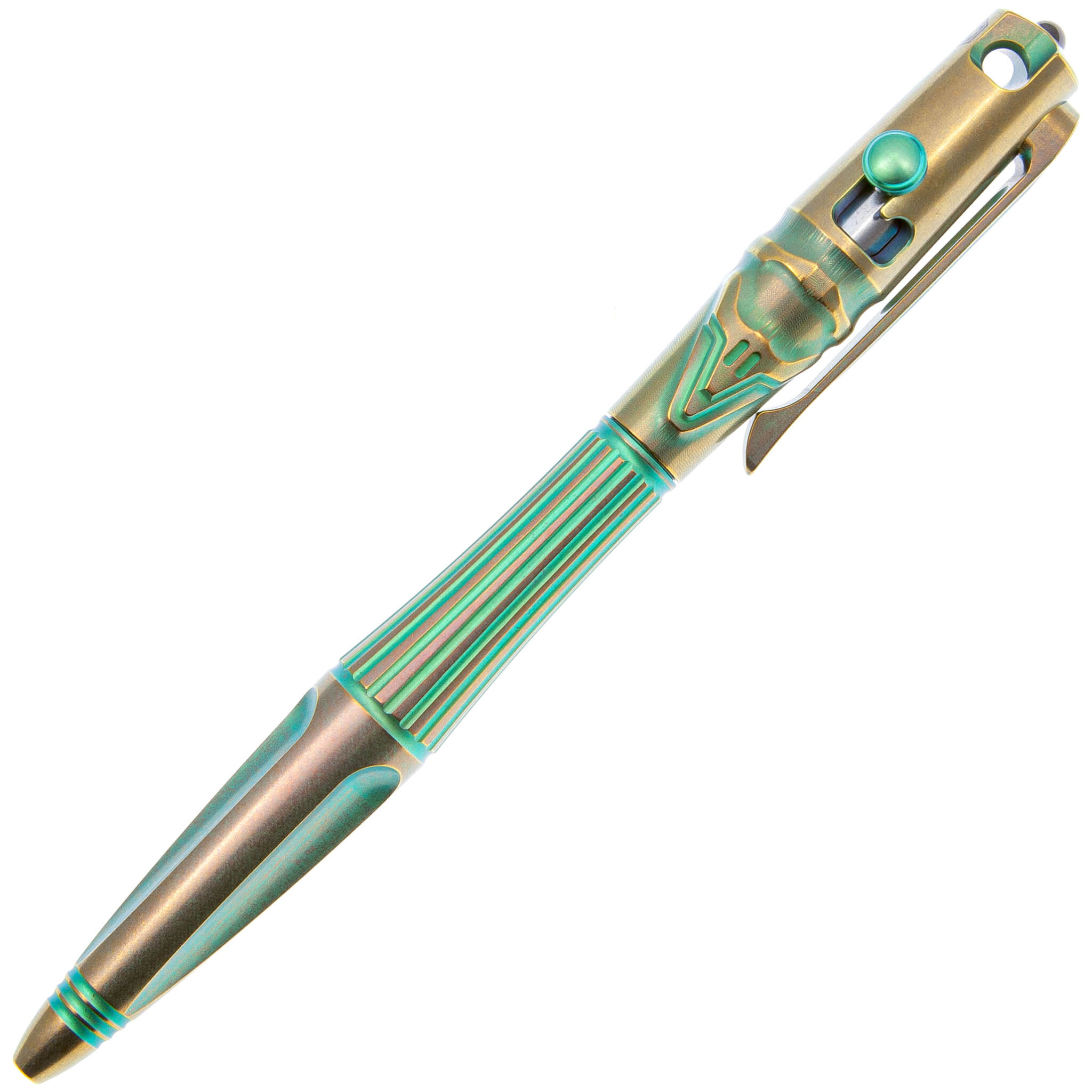 Тактические ручки Тактическая ручка Rikeknife Gold Titanium TR02