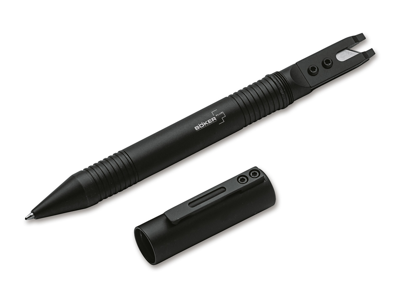 Тактические ручки Тактическая ручка Boker Quill Commando Pen, алюминий, стропорез, цвет черный