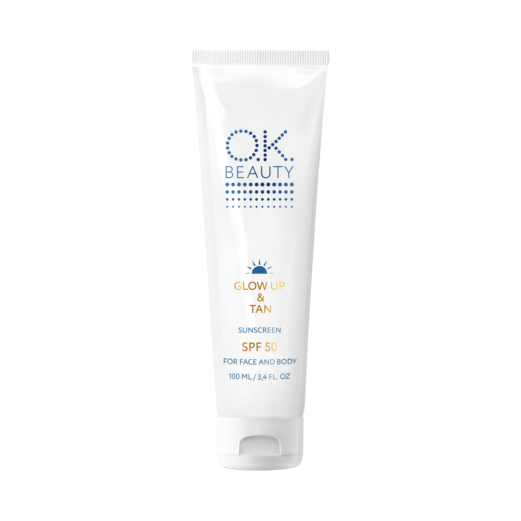Солнцезащитный крем для лица и тела OK BEAUTY