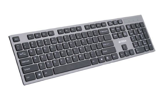  Клавиатура A4tech KV-300H, цвет серый