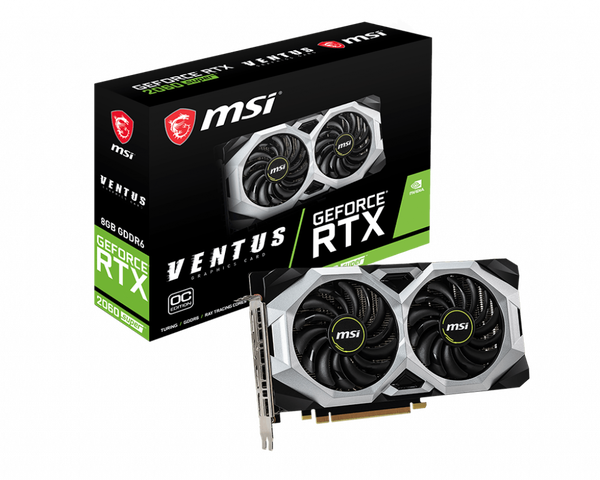   Softline Видеокарта MSI GeForce RTX 2060 Super 8 ΓБ Retail