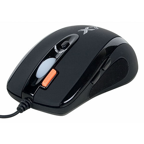  Мышь A4tech X-718BK USB, цвет черный