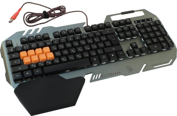  Клавиатура A4tech Bloody B418, цвет черный