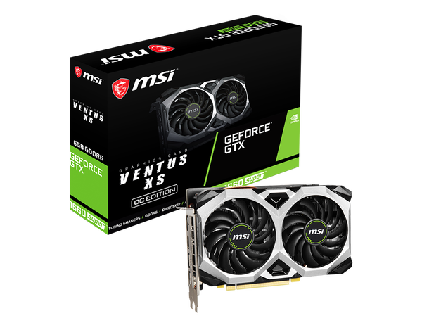   Softline Видеокарта MSI GeForce GTX 1660 SUPER 6 ΓБ Retail