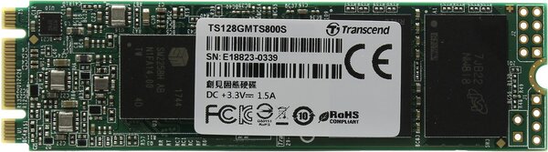 Внутренние SSD  Softline Внутренний SSD TRANSCEND MTS820S 128GB