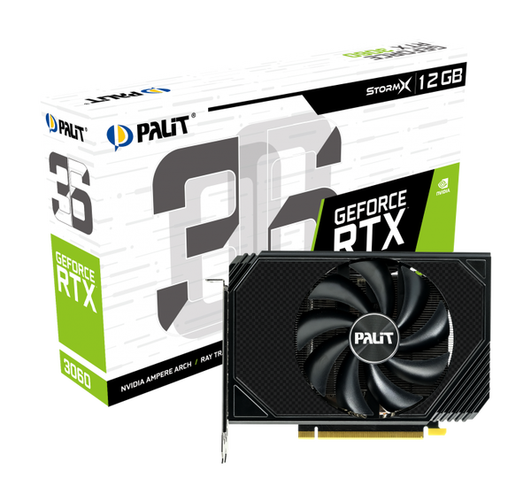  Видеокарта Palit GeForce RTX 3060 12 ΓБ Retail (вскрытая упаковка )
