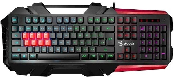  Клавиатура A4tech Bloody B3590R, цвет черный
