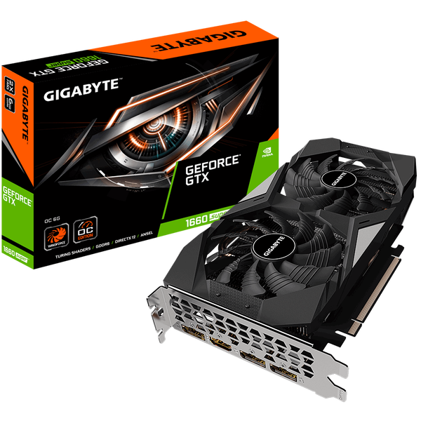   Softline Видеокарта Gigabyte GeForce GTX 1660 SUPER 6 ΓБ Retail