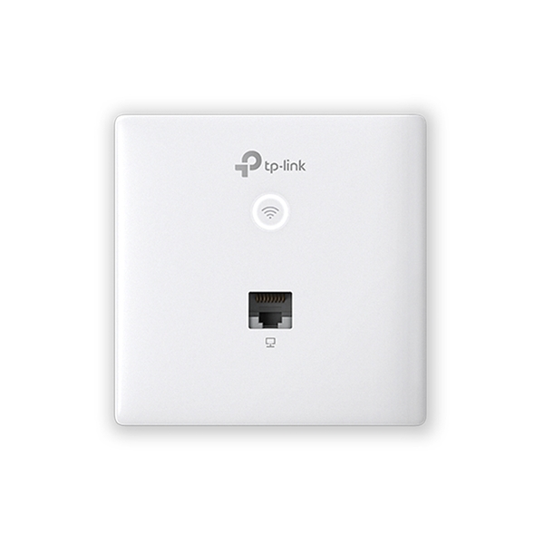 Точки доступа Omada AC1200 wireless MU-MIMO Gigabit wall-plate Access Point, 1 Gigabit downlink port, 1 gigabit uplink port,