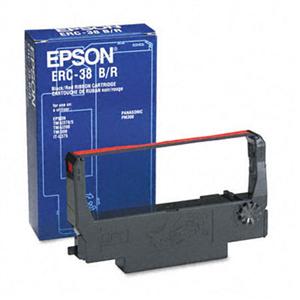 Картридж Epson ERC38BR C43S015376 TM-U220A/B/D/TM-U230, black/red