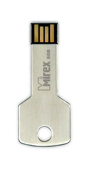 Накопитель USB 2.0 8GB Mirex CORNER KEY 13600-DVRCOK08 (ecopack)