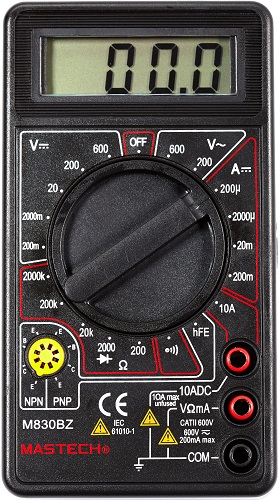 Мультиметр Mastech 13-2002 Портативный M830BZ