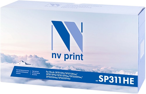 Картридж NVP NV-SP311HE для Ricoh SP311DN/SP311DNw/SP311SFN/SP311SFNw/SP325DNw/SP325SNw/SP325SFNw, 3500k