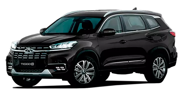 Chery Tiggo 8, Глубокий черный, 2023