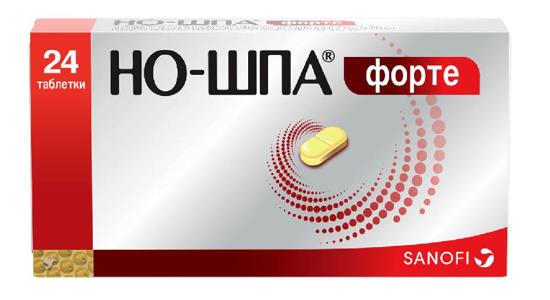 Спазмолитики НО-ШПА ФОРТЕ таблетки 80 мг 2 шт.