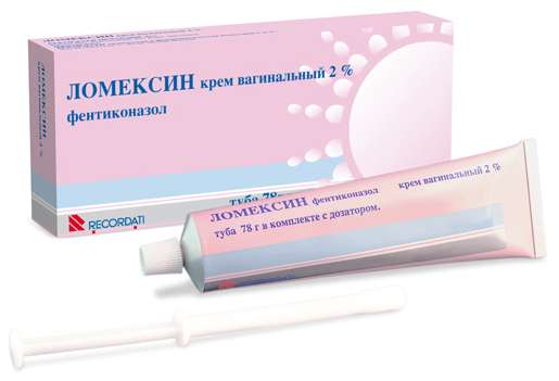 Молочница ЛОМЕКСИН крем вагинальный 2 % 78 г