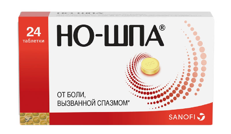 Спазмолитики  Асна НО-ШПА таблетки 40 мг 24 шт.