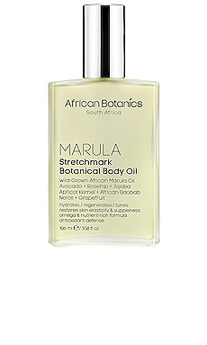 Масло для тела от растяжек с растительными экстрактами marula - African Botanics