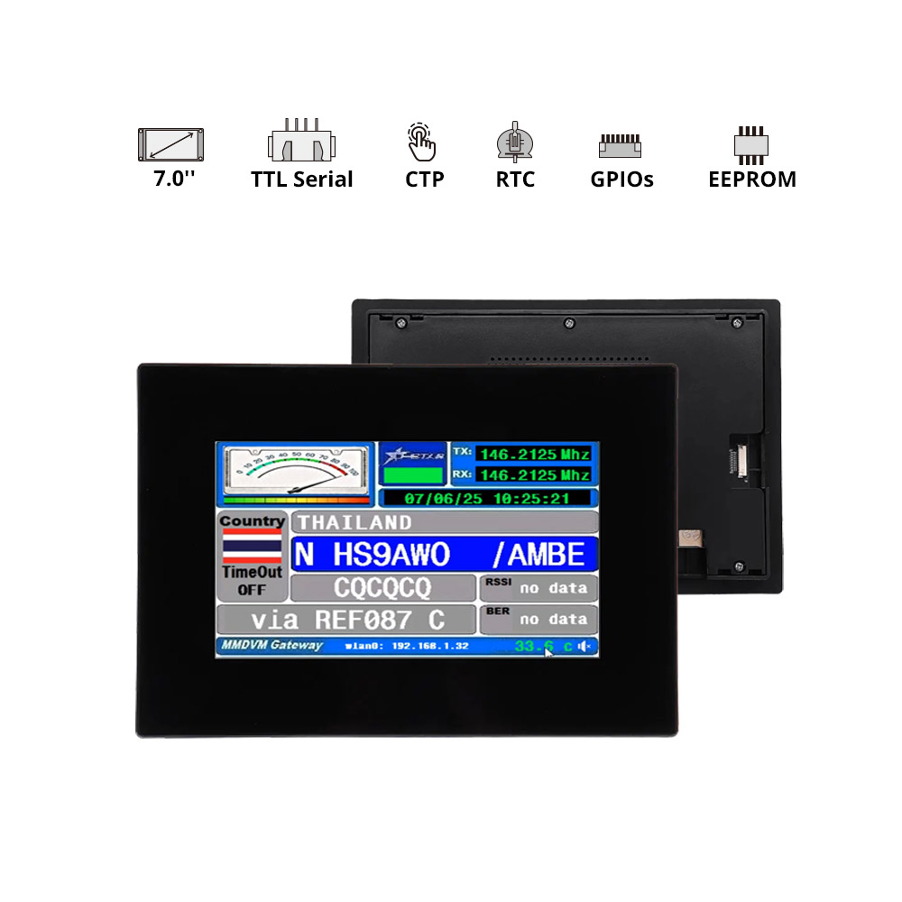 7.0'' Nextion Enhanced Series HMI Touch Display with Enclosure