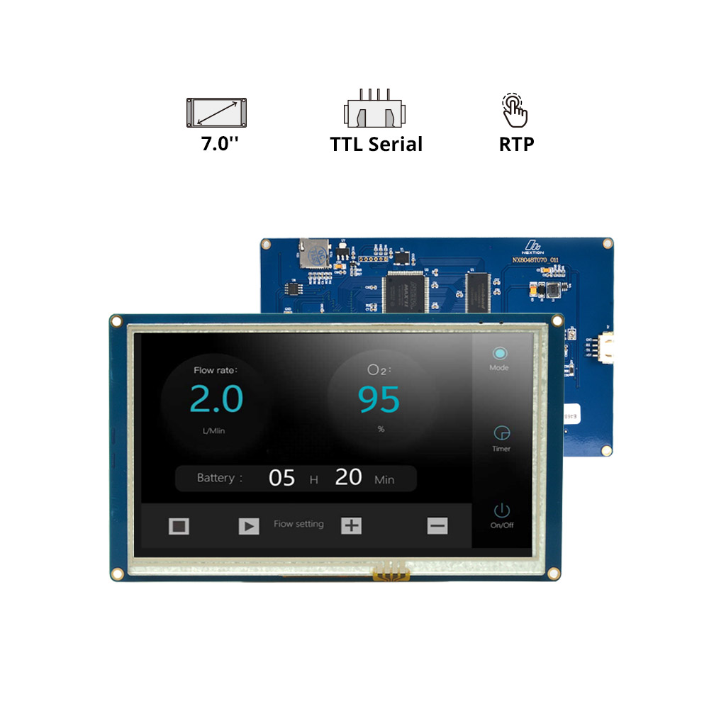 NX8048T070 - Nextion 7.0” Basic Series HMI Touch Display