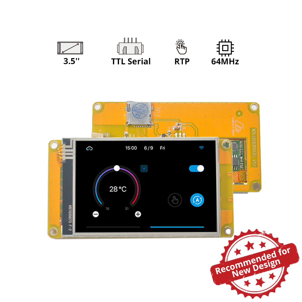  NX4832F035 - Nextion 3.5 Discovery Series HMI Touch Display