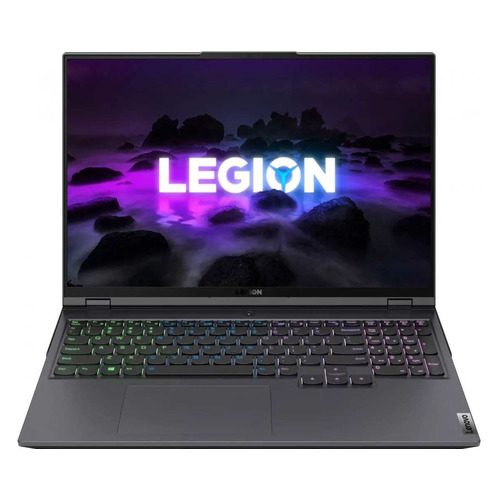  Ноутбук Lenovo Legion 5 Pro 16ACH6H, 16, IPS, AMD Ryzen 7 5800H 3.2ГГц, 32ГБ, 1ТБ SSD, NVIDIA GeForce RTX 3060 для ноутбуков - 6144 Мб, noOS, 82JQ000TRK, серый