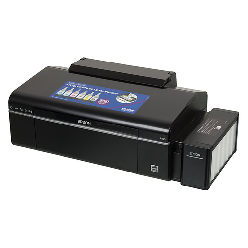   Ситилинк Принтер струйный Epson L805 цветной, цвет: черный [c11ce86403]