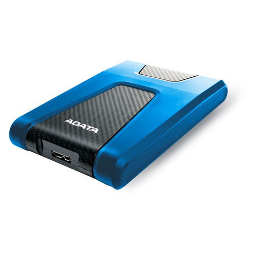 Внешний диск HDD A-Data DashDrive Durable HD650, 1ТБ, синий [ahd650-1tu31-cbl]