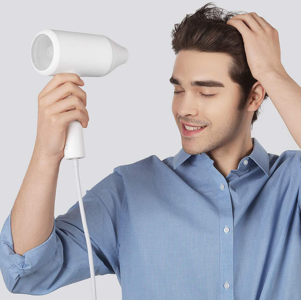 Фен Xiaomi Mijia Water Ion Hair Dryer 1800W Белый CMJ01LX