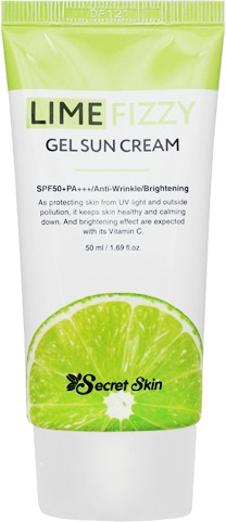 Secret Skin Lime Fizzy Gel Sun Cream
