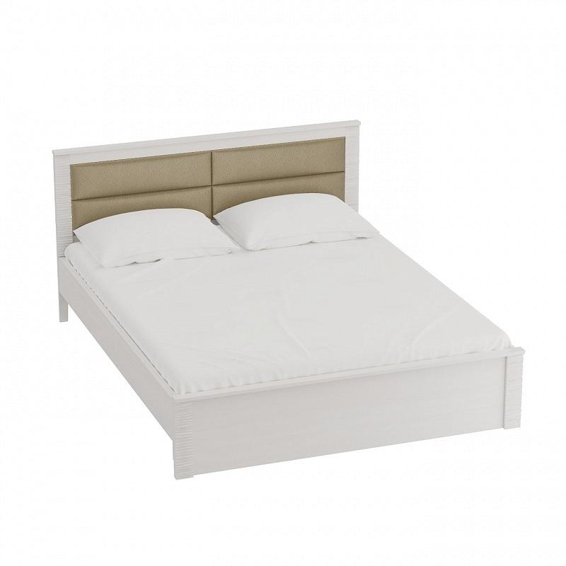 Двуспальные кровати  Мебель169 Кровать 1400 Элана спальня Бодега белая