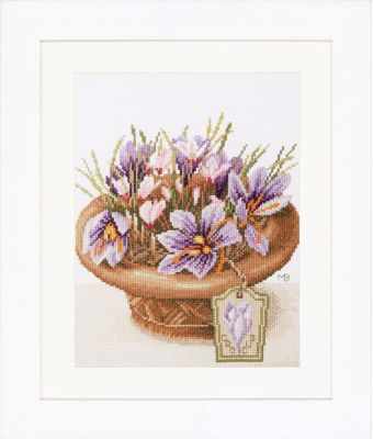   Мир вышивки PN-0168601 Crocus Flowers (Lanarte)