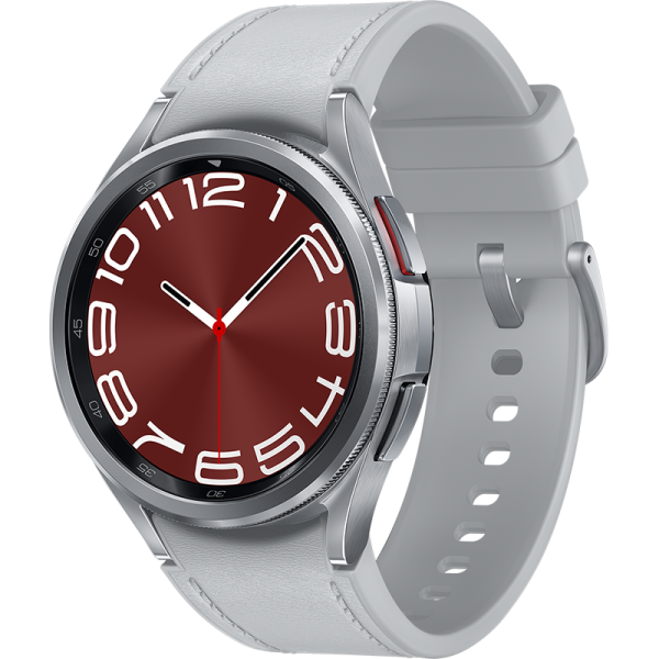 Умные часы  Samsung Galaxy Watch6 Classic 43mm, серебристые (SM-R950NZSACIS)