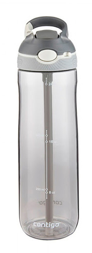 Бутылка Contigo Ashland 0.72л серый пластик (2094640)