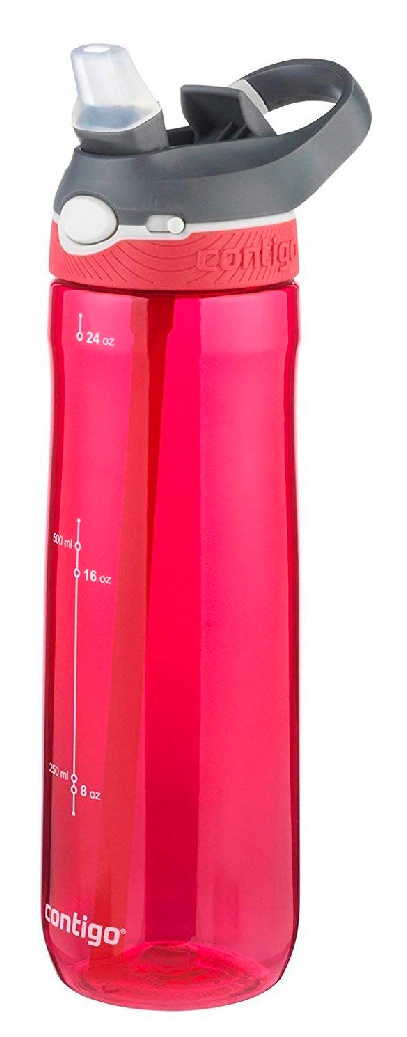 Бутылка Contigo Ashland 0.72л красный пластик (2108998)