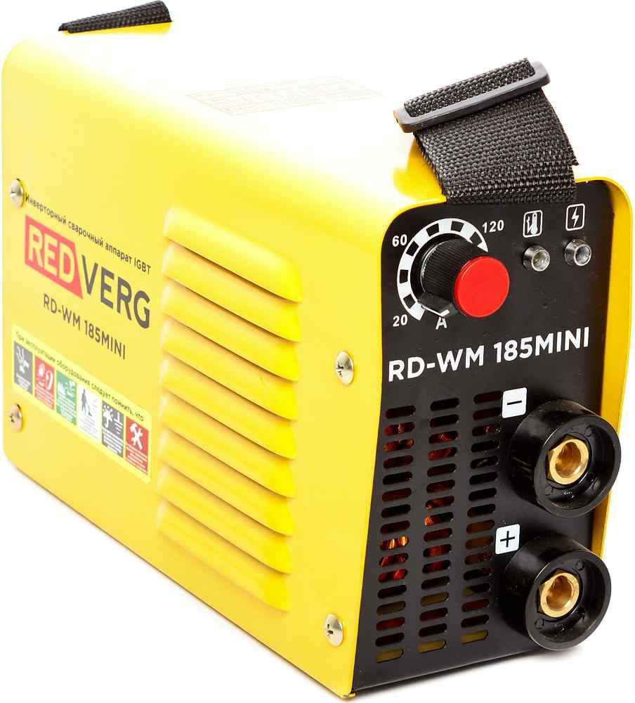 Сварочный аппарат RedVerg RD-WM 185MINI инвертор ММА 7.9кВт