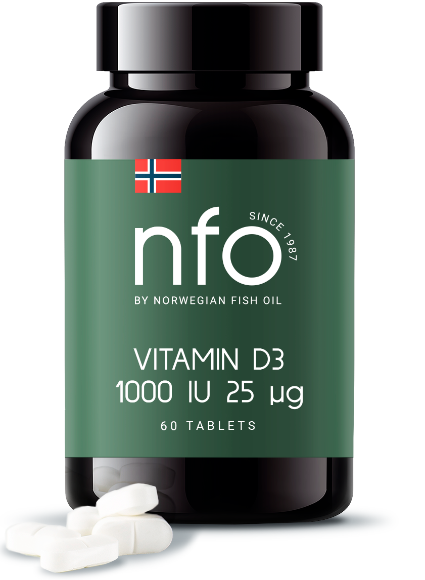 NFO Витамин D3 1000 ME