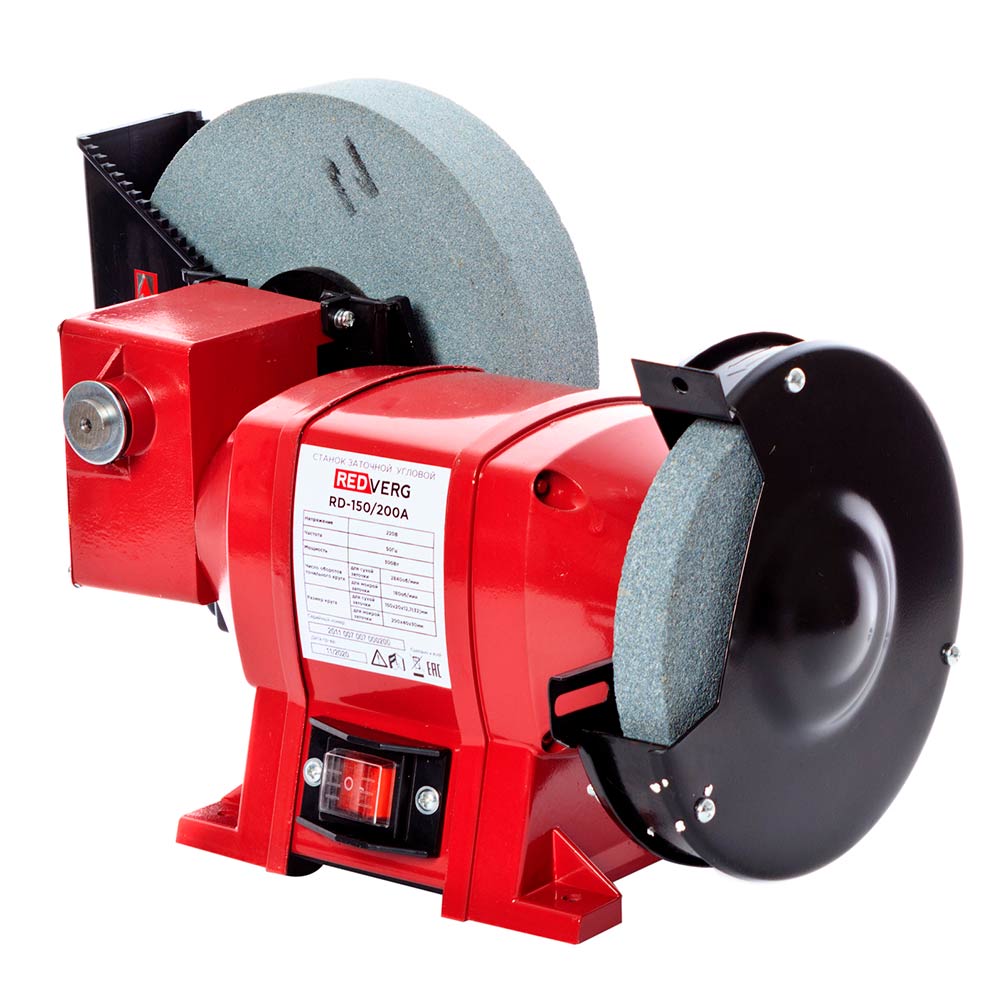 Заточные станки Заточной станок REDVERG RD-150/200A угловой