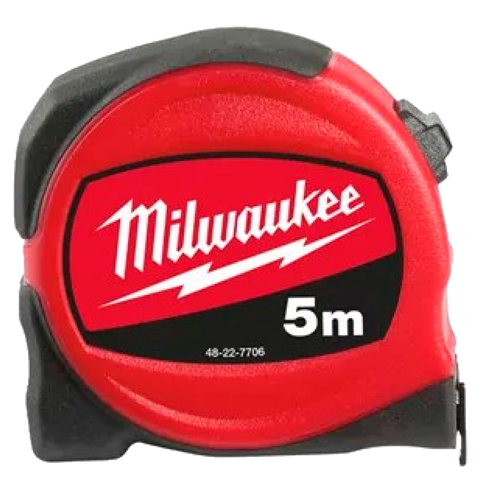 Весь каталог  ТМК Рулетка измерительная Milwaukee SLIM 5м x 25мм 48227706