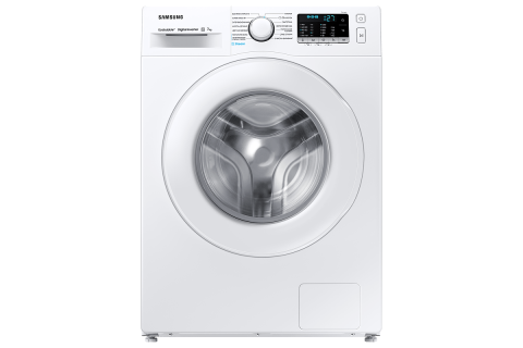 Стиральные и сушильные машины  Samsung Online Стиральная машина Samsung WW5100A (Eco Bubble), 7 кг - белый, Белый