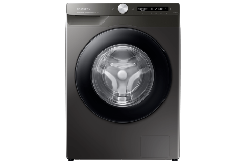  Стиральная машина Samsung WW6100A (EcoBubble), 7 кг - Инокс, Серый