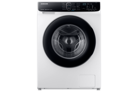  Samsung Online Стиральная машина Samsung WW5100A (Eco Bubble), 8 кг - белый/чёрный-люк, Белый