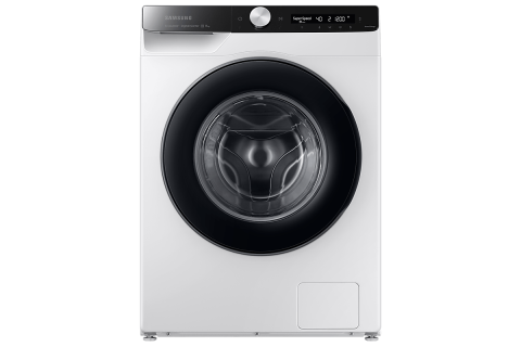 Стиральные и сушильные машины Стиральная машина Samsung WW6100A (Eco Bubble), 8 кг - белый, Белый