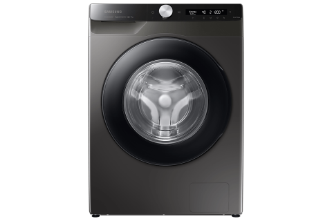  Стиральная машина Samsung WW6100A (Eco Bubble), 8 кг - Инокс, Серый