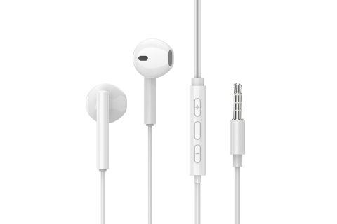   Samsung Online Наушники Deppa Stereo Air - белый, Белый